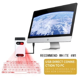 LASERX Wireless Laser Projection Bluetooth Virtual Keyboard for Iphone, Ipad, Smartphone And Tablets