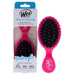 WET BRUSH Mini Detangler Brush - By for Unisex - 1 PC Hair Brush In Pink