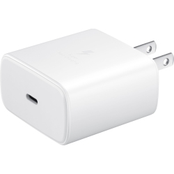 CSMART 45W USB-C Pd Pps Super Fast Charging Wall Charger Adapter for Samsung Galaxy S10 S20 Note 10 20 Ultra Google Moto Lg In White