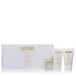 MOSCHINO Toy 2 By Gift Set .17 OZ Mini Edp Spray + .8 OZ Body Lotion + .8 OZ Shower Gel
