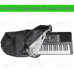 BOOST INDUSTRIES Dc61S Draw String Dust Cover for 61-Key Keyboards / Digital Pianos