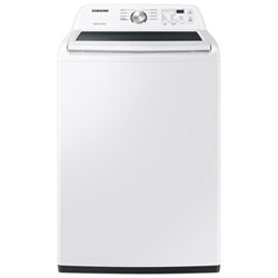 Samsung 5.0 Cu. Ft. Agitator Top Load Washer (WA44A3205AW) - White