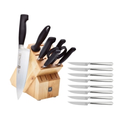 ZWILLING Four Star 8 Piece Knife Block Set, Nature