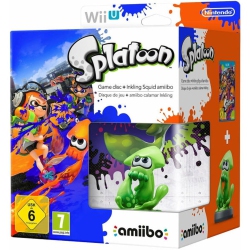 NINTENDO Splatoon - Limited Edition Bundle W/ Inkling Squid Amiibo [ Wii U]