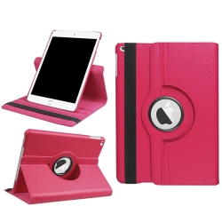 CC Topsave 360 Rotating Pu Leather Tablet Case for Ipad Mini 5(2019), Hot In Pink
