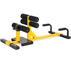 COSTWAY 3-In-1 Multifunctional Squat Machine Deep Sissy Squat & Leg Exercise Squat for Home Gym Fitness Equipment