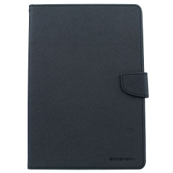 GOOSPERY Topsave Fancy Card Holder Fabric+Tpu Folio Flip Tablet Cover for Ipad Pro 9.7"(2016) In Black