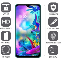 CSMART 【2 Packs】 Premium Tempered Glass Screen Protector for Lg G8X, Case Friendly & Bubble Free