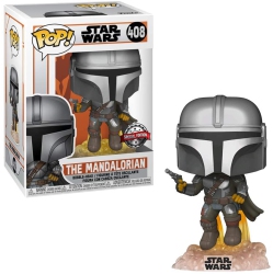 FUNKO Pop Star Wars The Mandalorian 3.75 Inch Action Figure Exclusive - The Mandalorian #408