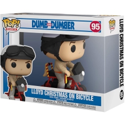 FUNKO Pop Movies Dumb And Dumber 3.75 Inch Action Figure Rides - Lloyd Christmas On Bicycle #95