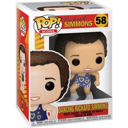 FUNKO Pop Icons Richard Simmons 3.75 Inch Action Figure - Richard Simmons #58