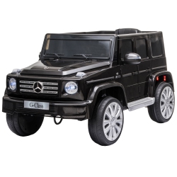 AOSOM 12V Electric Car for Kids, Mercedes Benz G500 Licensed Battery Powered Kids Ride On Car \w Remote Control, Music, Lights, Mp3, Suspension