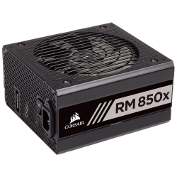 CORSAIR Power Supply Rmx Series Rm850X Cp-9020180-Na 850W Atx12V / Eps12V 80 Plus Certified Full Modular Power Supply In Gold