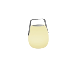 KOBLE Ava Led Bluetooth Speaker Lantern - Product Size: 6.3 X 6.3 X 7.8 In