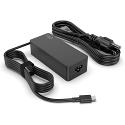 TRIN 65W USB-C Laptop Charger Power Supply Adapter for Lenovo Thinkpad、yoga 、chromebook Series, Thinkpad X1 Tablet, Thinkpad T480