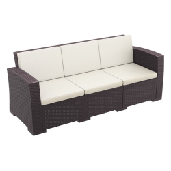 COMPAMIA Monaco Outdoor Sofa In With Cushion In Brown