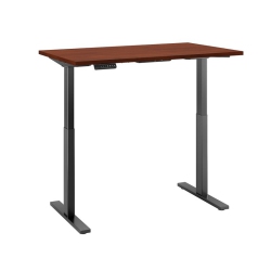 BBF Bush Business Furniture Move 60 Series Height Adjustable Standing Desk In Cherry
