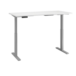 BBF Bush Business Furniture Move 60 Series 60W Height Adjustable Standing Desk In In White