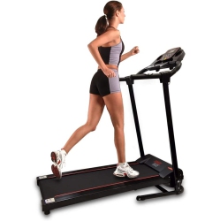 SERENELIFE Smart Digital Folding Treadmill, Downloadable Sports App, Bluetooth, 265Lb Capacity (Slftrd18)