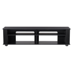 CORLIVING CANADA Corliving Bakersfield Ravenwood Wood Tv Stand - for Tv's Up to 85" In Black