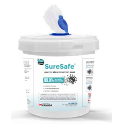 SURESAFE All Purpose & Hard Surface Disinfectant Wipes