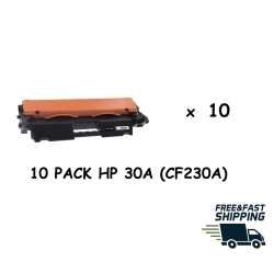 BESTONER 10 Pack HP 30A (Cf230A)/hp30A/hp30A/cf230/230A/cf230A/cf230A/30A/cf230/230/hp30/hp30A Toner HP M203D M227Fdn In Black