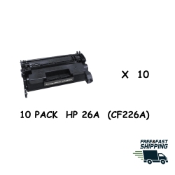 BESTONER 10 Pack HP 26A (Cf226A)/hp26A/hp26A/cf226/cf226A/26A/26A/hp 26A/hp26 Toner Cartridge HP M402 M426 In Black