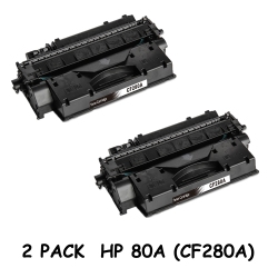 BESTONER 2 Pack HP 80A (Cf280A)/hp80A/80A/hp80A/80A/cf280A/cf280A/cf280/280/80A/80 HP Laserjet Pro M401 M425D