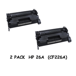 BESTONER 2 Pack HP 26A (Cf226A)/hp26A/hp26A/cf226/cf226A/26A/26A/hp 26A/hp26 Toner Cartridge HP M402 M426 In Black