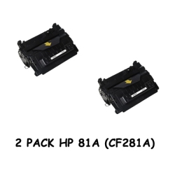 BESTONER 2 Pack HP 81A (Cf281A)/hp81A/81A/hp81A/81A/cf281A/cf281A/cf281/281/81A/81 HP Laserjet Enterprise M604 M605 M606 M630
