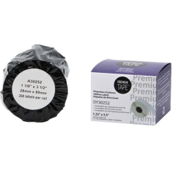 NUDEN Premium Tape Address Labels - Alternative for Dymo 30252