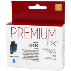 NUDEN Premium Ink Cartridge - Alternative for Brother Lc41C - In Cyan
