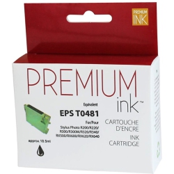 NUDEN Premium Ink Cartridge - Alternative for Epson T048120 - In Black