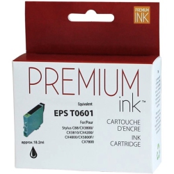NUDEN Premium Ink Cartridge - Alternative for Epson T060120 - In Black