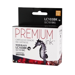 NUDEN Premium Ink Cartridge - Alternative for Brother Lc103Bk - In Black