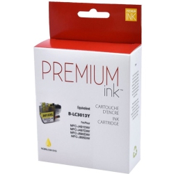 NUDEN Premium Ink Cartridge - Alternative for Brother Lc3013Ys - Pigment In Yellow