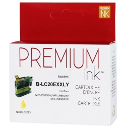 NUDEN Premium Ink Cartridge - Alternative for Brother Lc20Ey - In Yellow