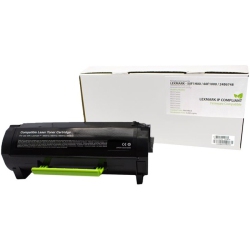 NUDEN Compliant Toner Cartridge - Alternative for Lexmark 50F1H00, 60F1000, 24B6748 - In Black
