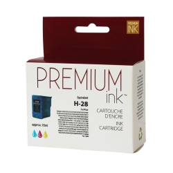 NUDEN Premium Ink Cartridge - Remanufactured for Hewlett Packard C8728A / No. 28 - Color