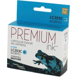 NUDEN Premium Ink Cartridge - Alternative for Brother Lc203Cs - In Cyan