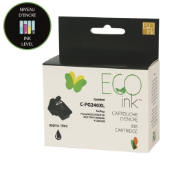 NUDEN Neutral Box Ink Cartridge - Remanufactured for Canon Pg240Xl - In Black