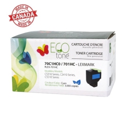 NUDEN Alternative for Lexmark 70C1Hc0, 701Hc - In Cyan