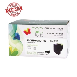 NUDEN Alternative for Lexmark 801Hk / 80C1Hk0 / 801H / 801 - In Black