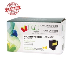 NUDEN Alternative for Lexmark 801Hy / 80C1Hy0 - In Yellow