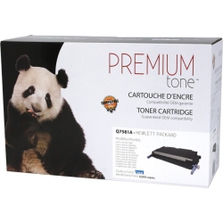 NUDEN Premium Tone Toner Cartridge - Alternative for HP Q7581A - In Cyan