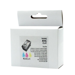 NUDEN Neutral Box Ink Cartridge - Remanufactured for Canon Cl41 - Color