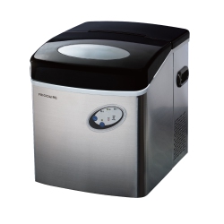 FRIGIDAIRE Portable Countertop Compact 48-Lb Ice Maker - Stainless Steel