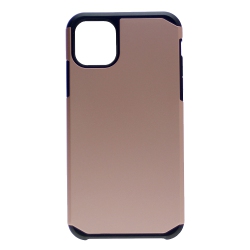 CC Topsave Matt PC Inner Soft Tpu Combine Dual Layer Rugged Armor Case for Iphone 12 Mini, Rose In Gold