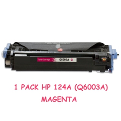 BESTONER HP 124A (Q6003A)/124A/q6003/hp124 Toner Cartridge Laserjet 1600 2600 2600N 2605 2605Dn 2605Dtn Cm1015 Cm1017 In Magenta
