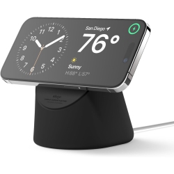 ELAGO Ms1 Charging Stand Compatible With Magsafe Charger, Iphone 12 - [Magsafe Not Included] In Black